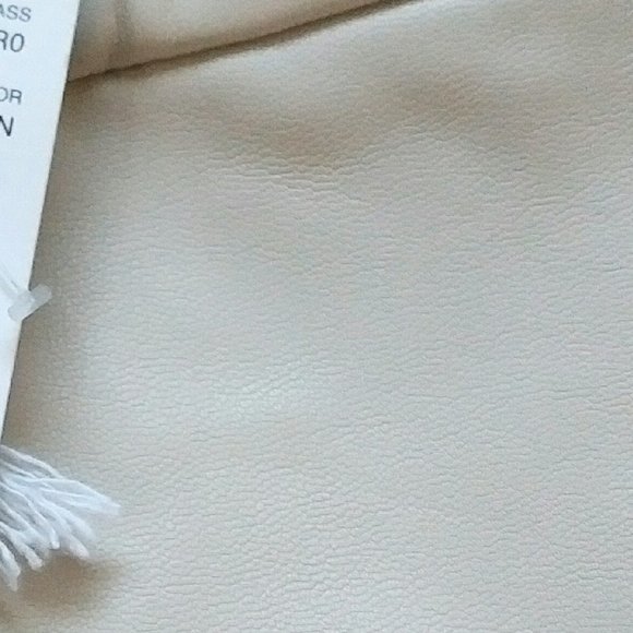 J.Crew KATE STRAIGHT LEG PANT IN FAUX LEATHER, Size 10, Color BONE - Picture 14 of 14